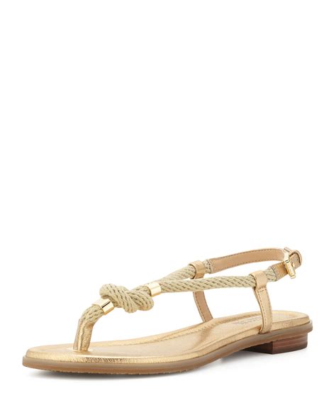 michael kors holly sandalen gold|Michael kors holly sandal + FREE SHIPPING .